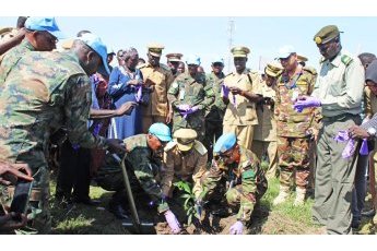 PEACEKEEPERS, PARTNERS AND COMMUNITIES COME TOGETHER FOR A GREENER SOUTH SUDAN