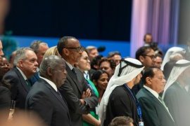 Kagame attends ’Sustainable Markets Initiative’ reception