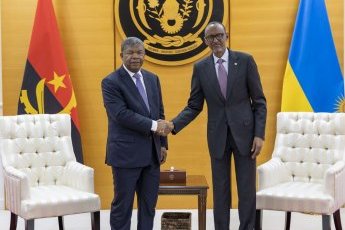 President João Lourenço Talks With Rwandan Counterpart