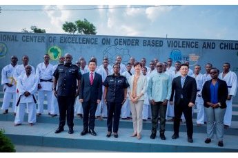 DIGP Ujeneza visits Police Karate training camp