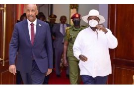 President Museveni, Al-Burhan discuss bilateral, regional issues