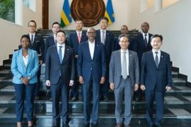 Kagame hosts LG Corporation delegation to discuss business partnerships