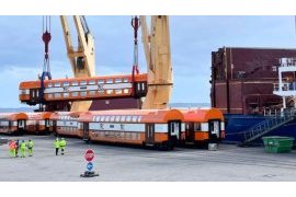 First double-deck coaches arrive in Tanzania for Standard Gauge Railway