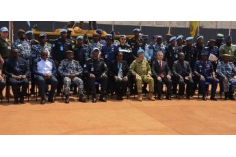 Rwandan Police unit in CAR scoops 'Best Contingent' award