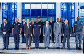 IGP Namuhoranye receives delegation from Qatar