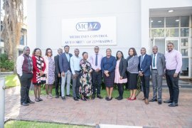 Rwanda Food and Drug Authority delegation in Zimbabwe