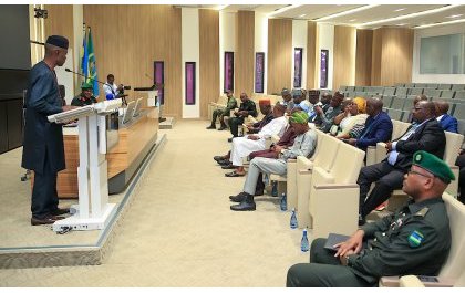 Delegation from National Institute for Security Studies in Nigeria visits Rwanda