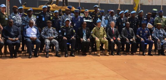 Rwandan Police unit in CAR scoops 'Best Contingent' award