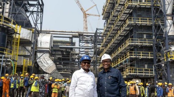 African Development Bank chief visits Dangote oil refinery and petrochemical complex
