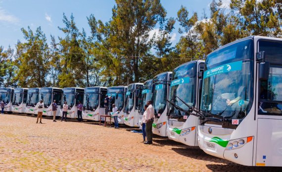 20 Buses arrive to ease public transport challenges in Kigali 