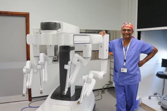  Emirati Mother Beats Rare Cancer with Robotic Surgery