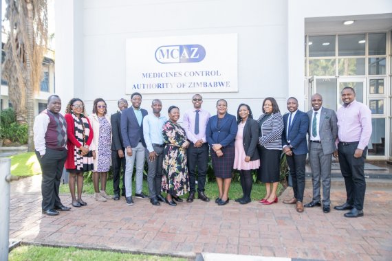 Rwanda Food and Drug Authority delegation in Zimbabwe