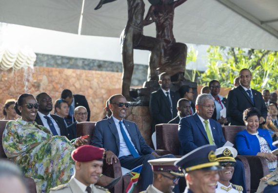 President Kagame attends Seychelles’ National Day, visits Botanical Garden in Victoria