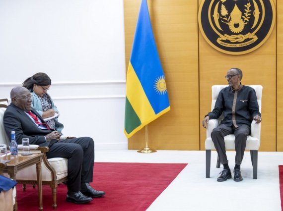 Kagame holds talks with Cuban Vice President